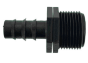 AD 7210-3/4" Адаптер для капельной трубки Дн 16 с НАРУЖНОЙ резьбой 3/4"