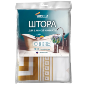Vilina 66661-1064BR штора для ванной 170х180см